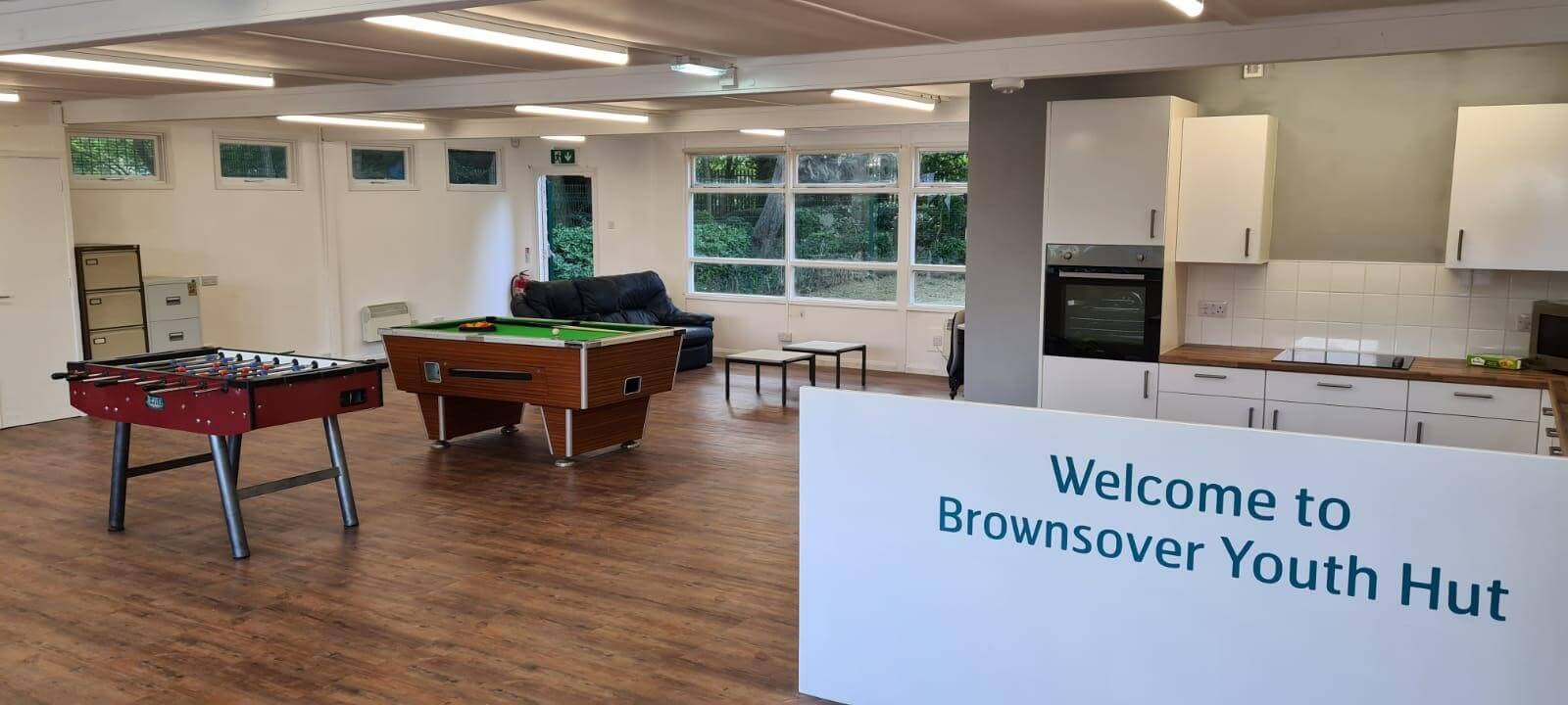 Interior of Brownsover Youth Hut