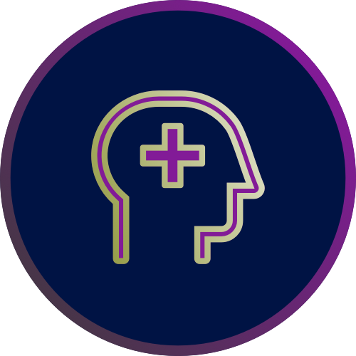 face with plus sign icon