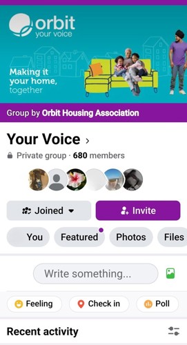 Picture of Your Voice Facebook group