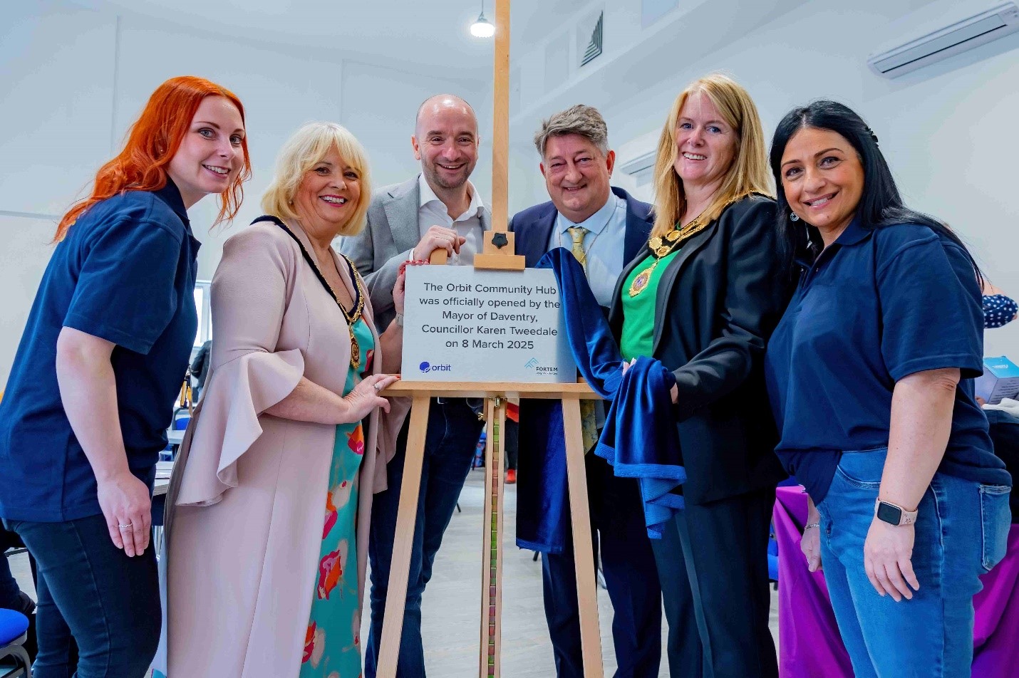 Orbit team at Micklewell Hub