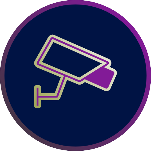 Camera surveillance icon